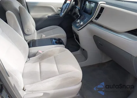 2015 Toyota Sienna Le 7 Passenger из США, поврежденный, VIN 5TDJK3DC5FS096072